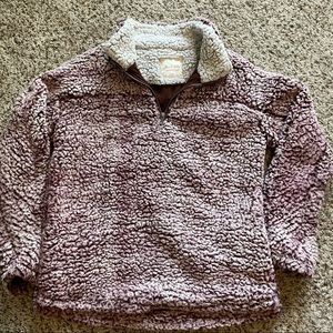 Soft fleece quarter zip